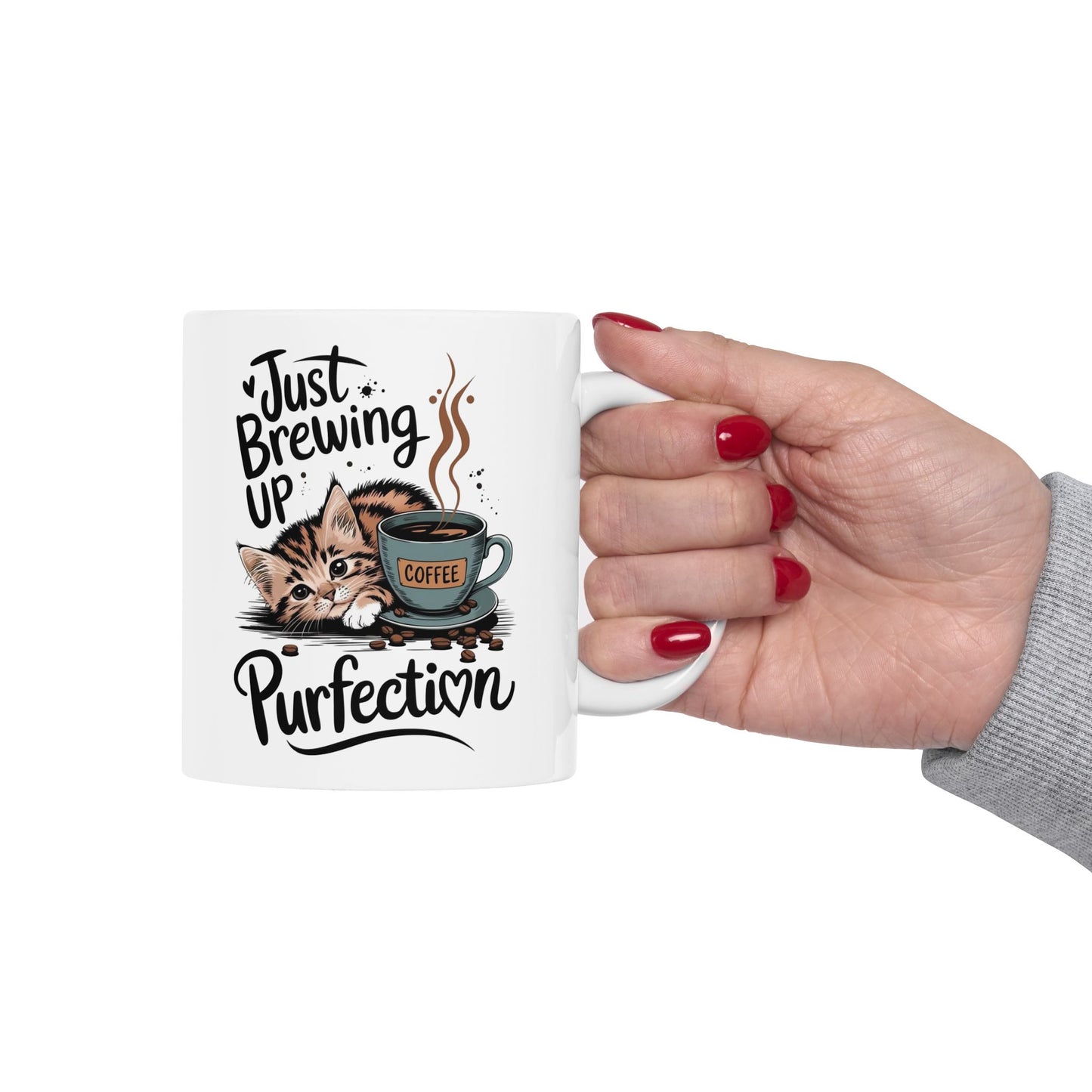 Cat Lover's Ceramic Mug