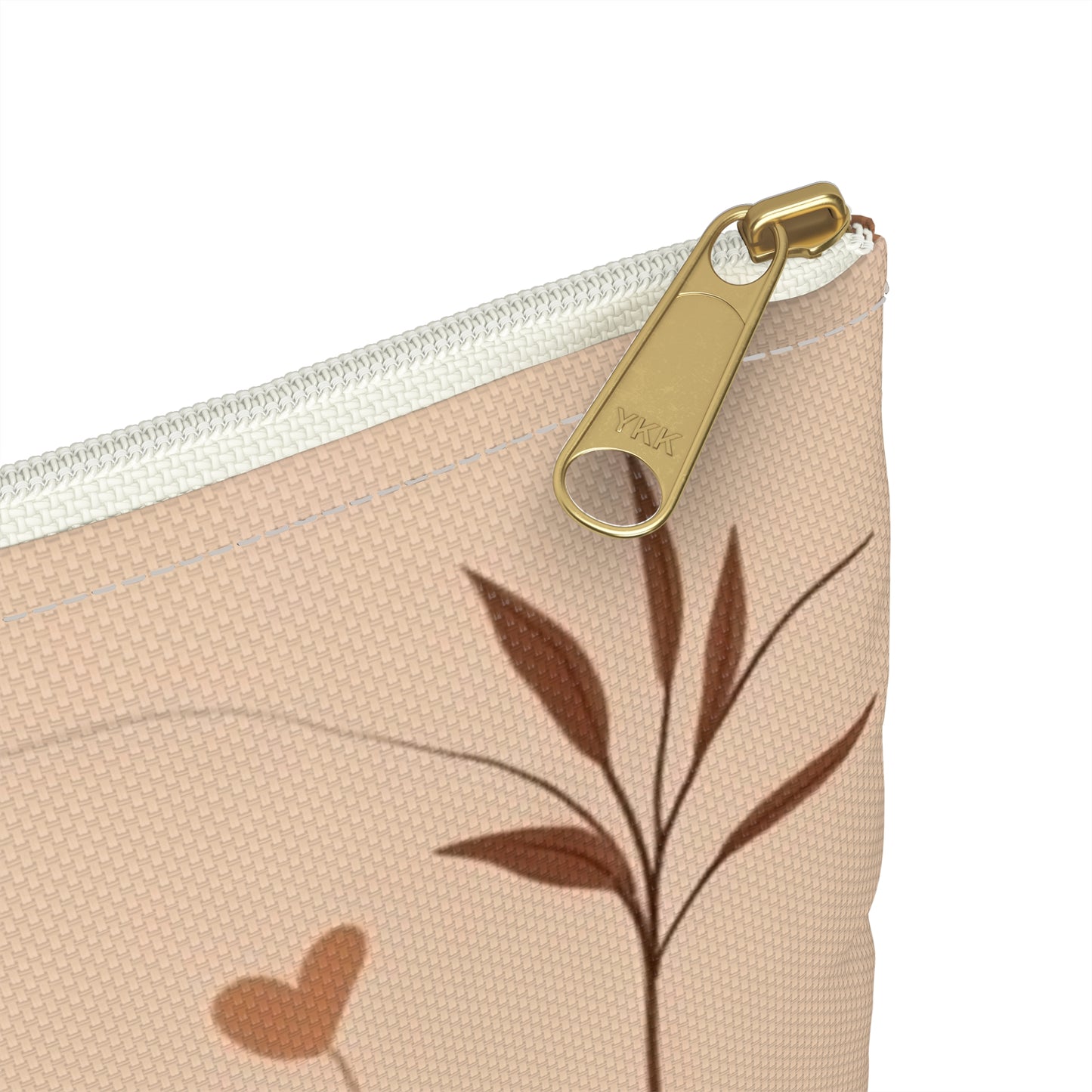 Stylish Accessory Pouch with Butterfly and Leaf Design, Perfect for Travel, Organizing, Gifts, Everyday Use, Nature Lovers