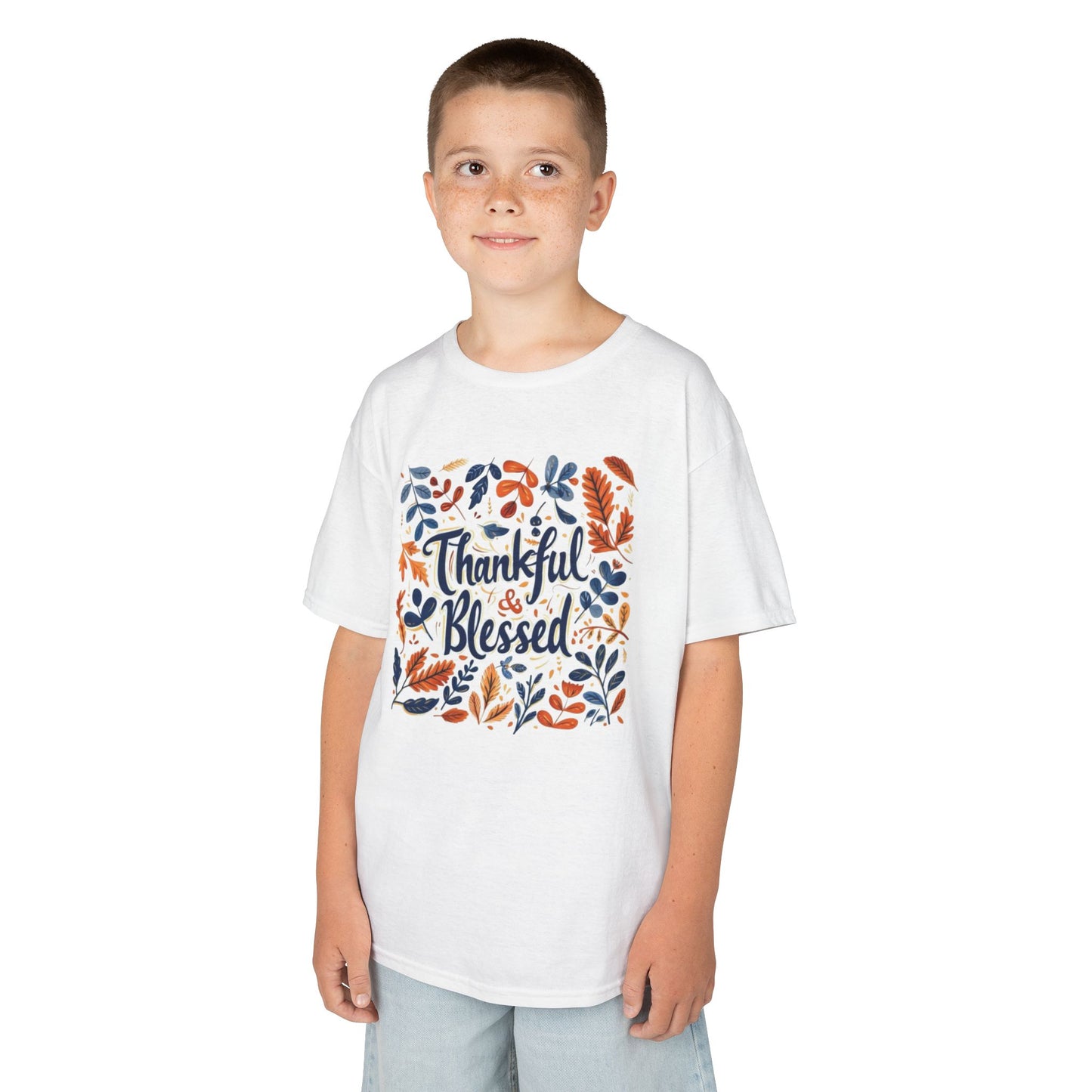 Thankful & Blessed Kids Tee