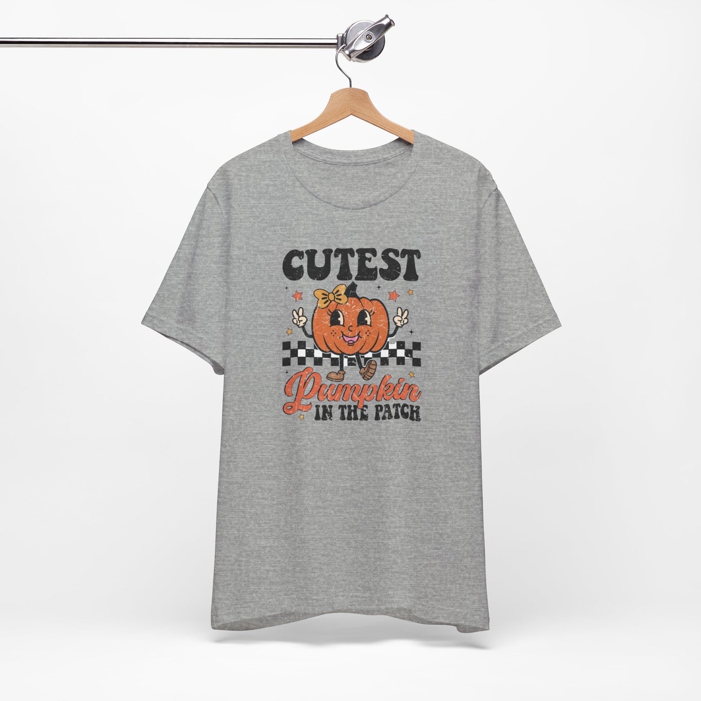 Cute Pumpkin Patch Tee - Fall Fashion, Halloween Shirt, Unisex Pumpkin Tee, Funny Graphic T-Shirt, Holiday Apparel
