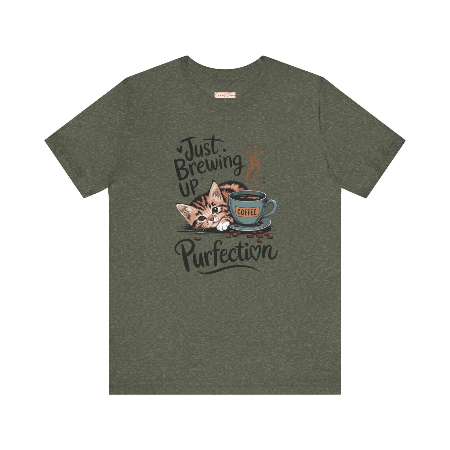 Cute Cat Coffee Tee