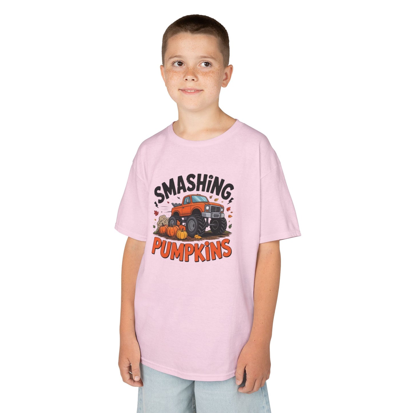 Smashing Pumpkins Kids Tee for Halloween Fun, Youth Autumn Shirt, Pumpkin Patch Tee, Fall Festival Apparel, Trick or Treat Top
