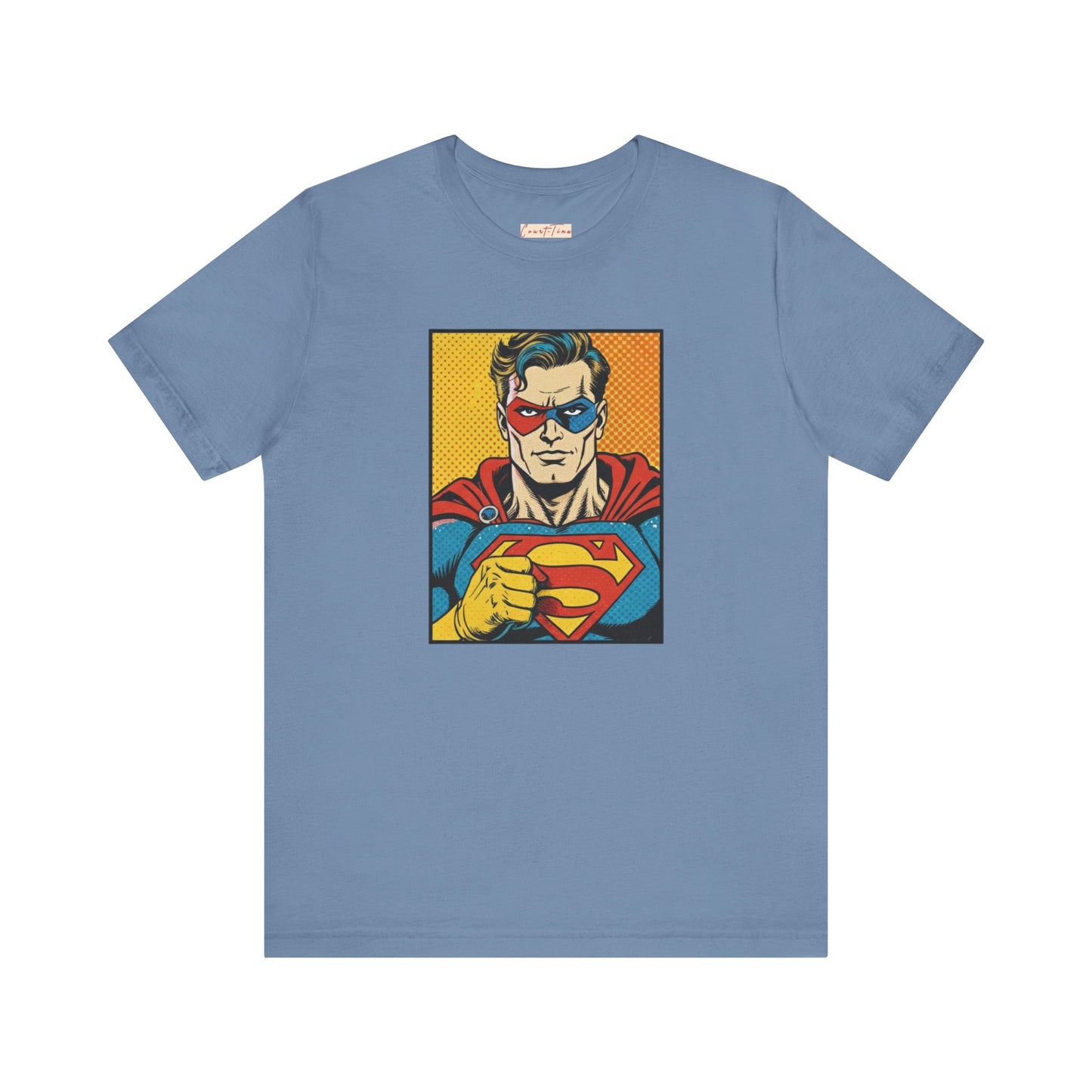 Retro Superhero Graphic Tee, Unisex T-Shirt, Fun Casual Wear, Comic Book Lover Gift, Birthday, Gift for Him/Her