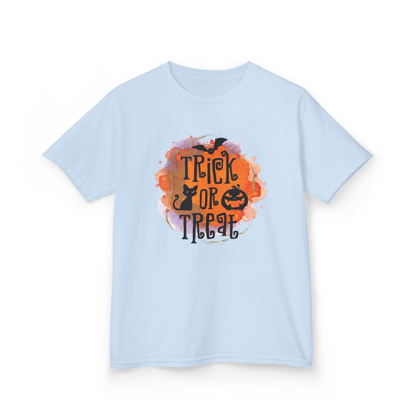 Halloween Kids Tee, Trick or Treat Shirt, Fun Halloween Apparel, Kids Costume Tee, Spooky Season Shirt