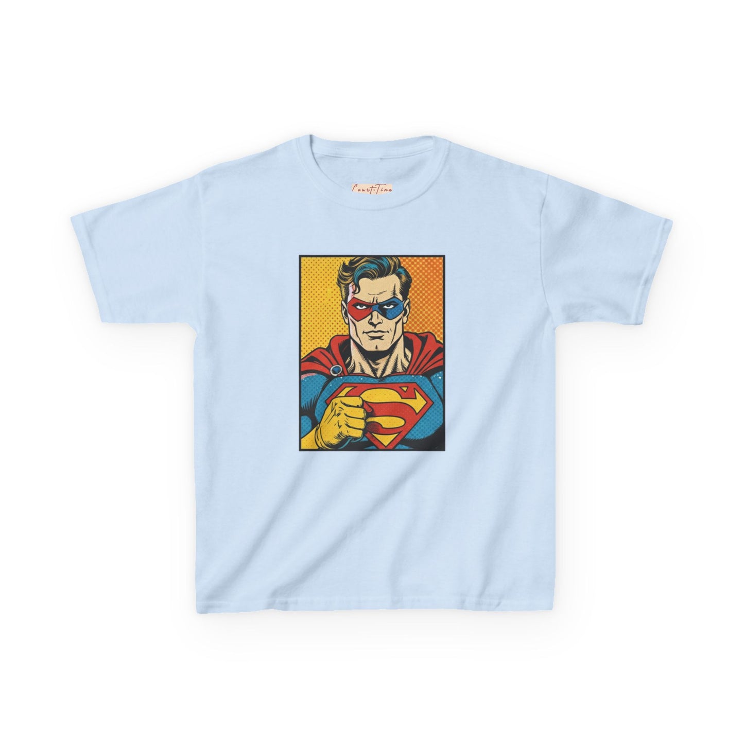 Superhero Kids Tee Shirt, Comic Book Kids Shirt, Fun Kids Apparel, Birthday Gift for Boys, Graphic Tee for Kids