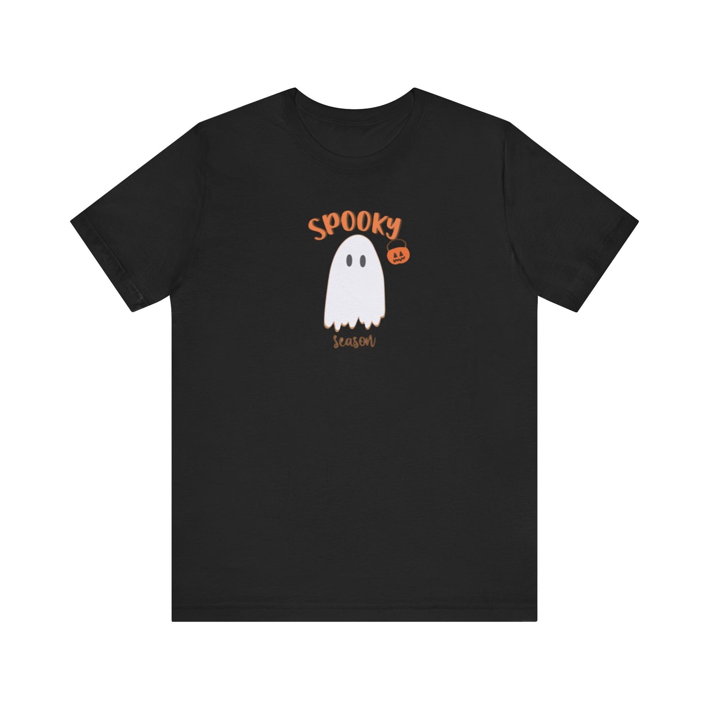 Spooky Ghost Unisex Tee, Halloween Shirt, Cute Ghost T-Shirt, Casual Halloween Outfit, Fun Gift for Ghost Lovers