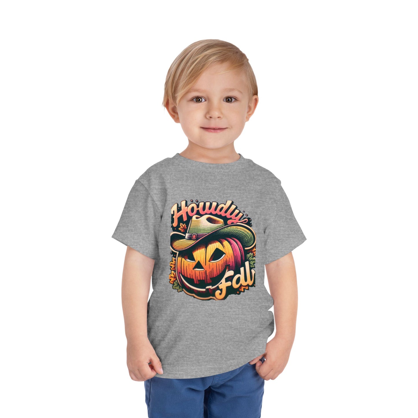 Toddler Pumpkin Tee - Cute Fall Shirt, Halloween Outfit, Pumpkin Shirt, Toddler Graphic Tee, Kids Seasonal Wear