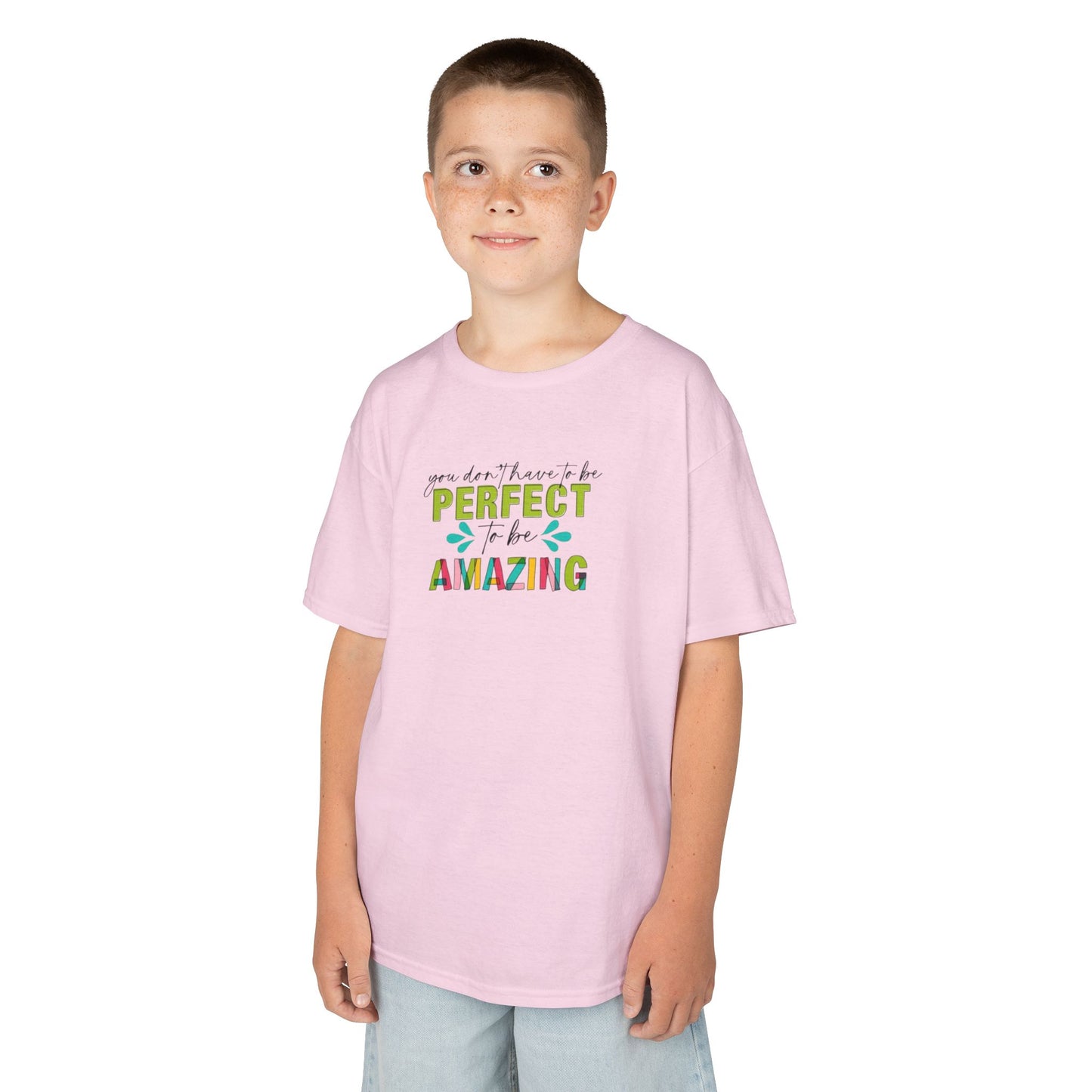 You're Amazing Motivational Kids Shirt, Perfect Gift for Birthdays, Encouragement Wear, Kids Clothing, Cute Graphic Tee