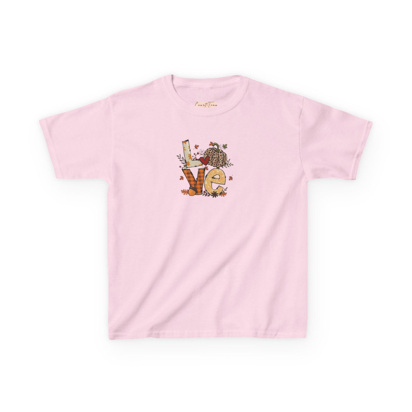 Kids Love Autumn Tee, Cute Kids T-Shirt, Animal Lovers Gift, Eco-Friendly Kids Shirt, Fun Kids Gift, Nature-Themed Apparel