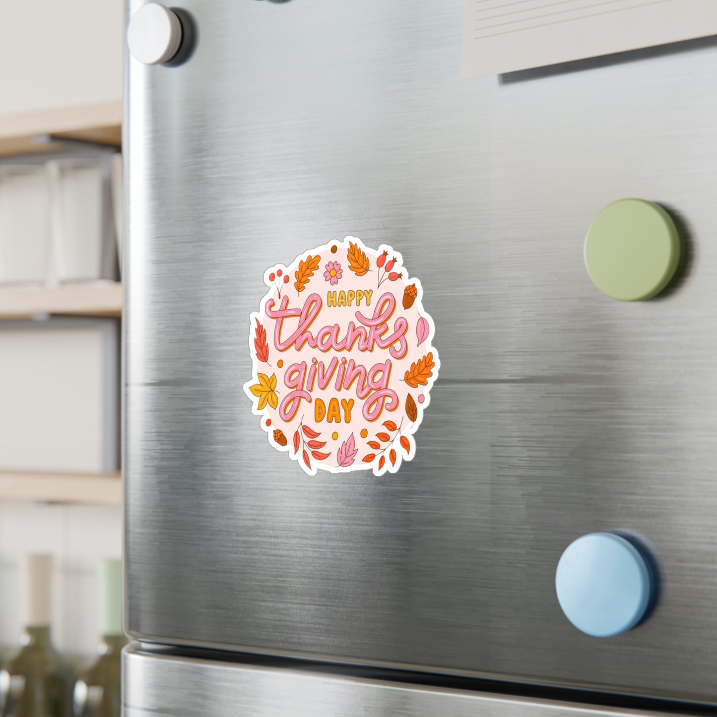 Thanksgiving Kiss-Cut Vinyl Decals