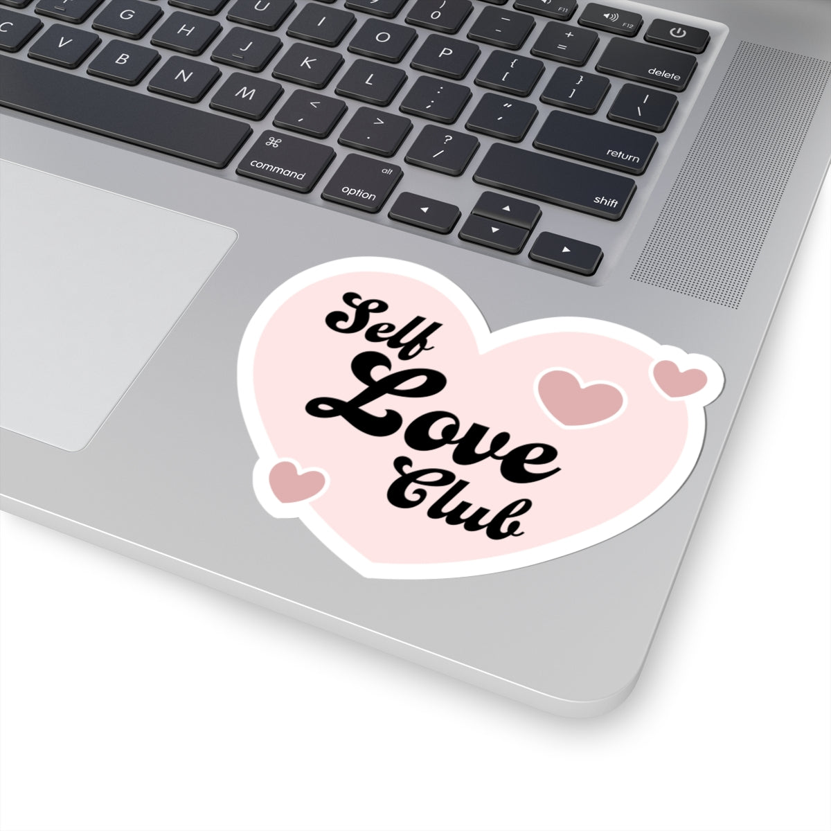 Self Love Club Stickers | Cute Laptop Decals, Affirmation Stickers, Heart Stickers, Gift for Friends, Self-Care Decor