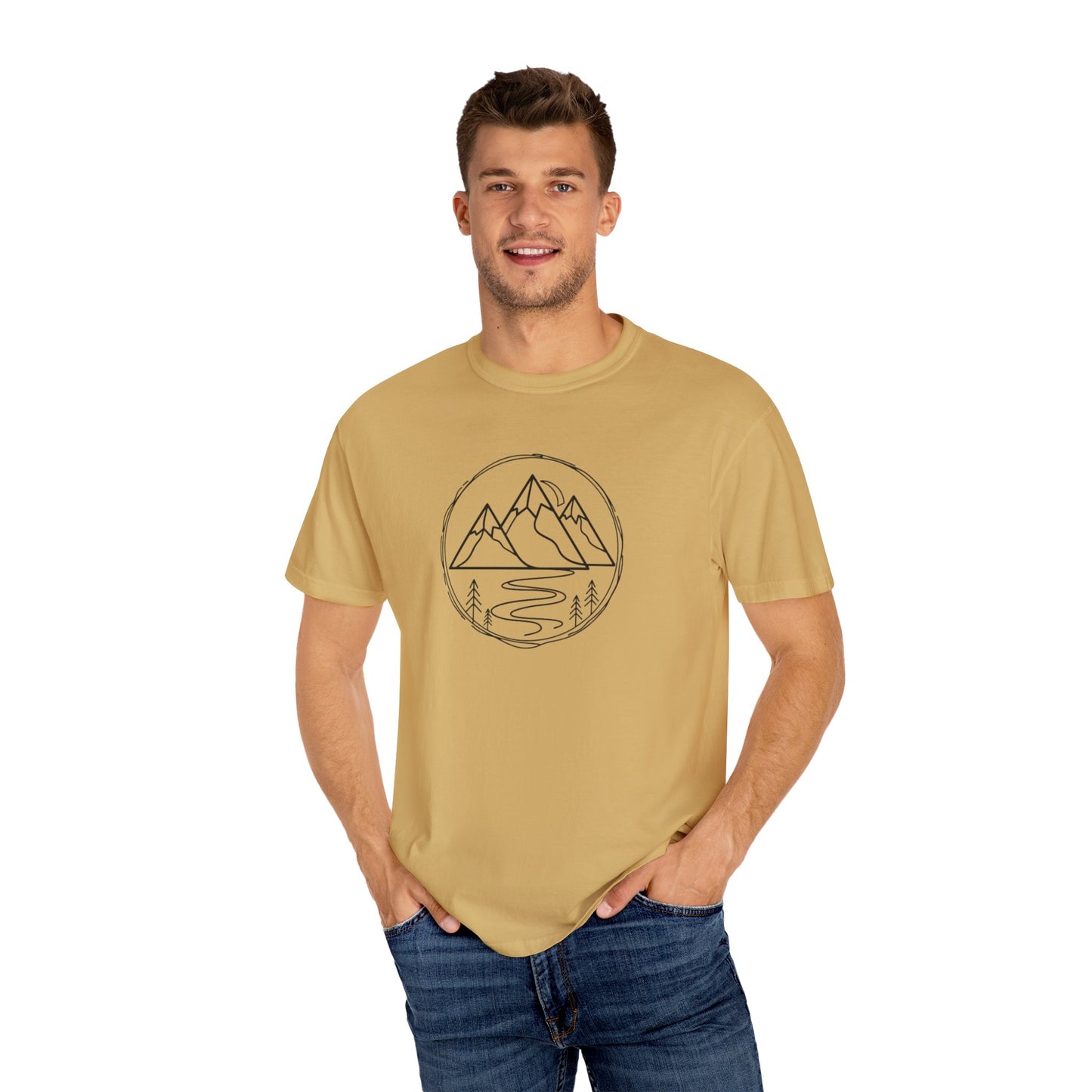 Mountain Landscape Unisex T-Shirt | Adventure Lover's Tee | Nature Gift | Casual Wear | Outdoor Enthusiast | Vacation Style | [...]
