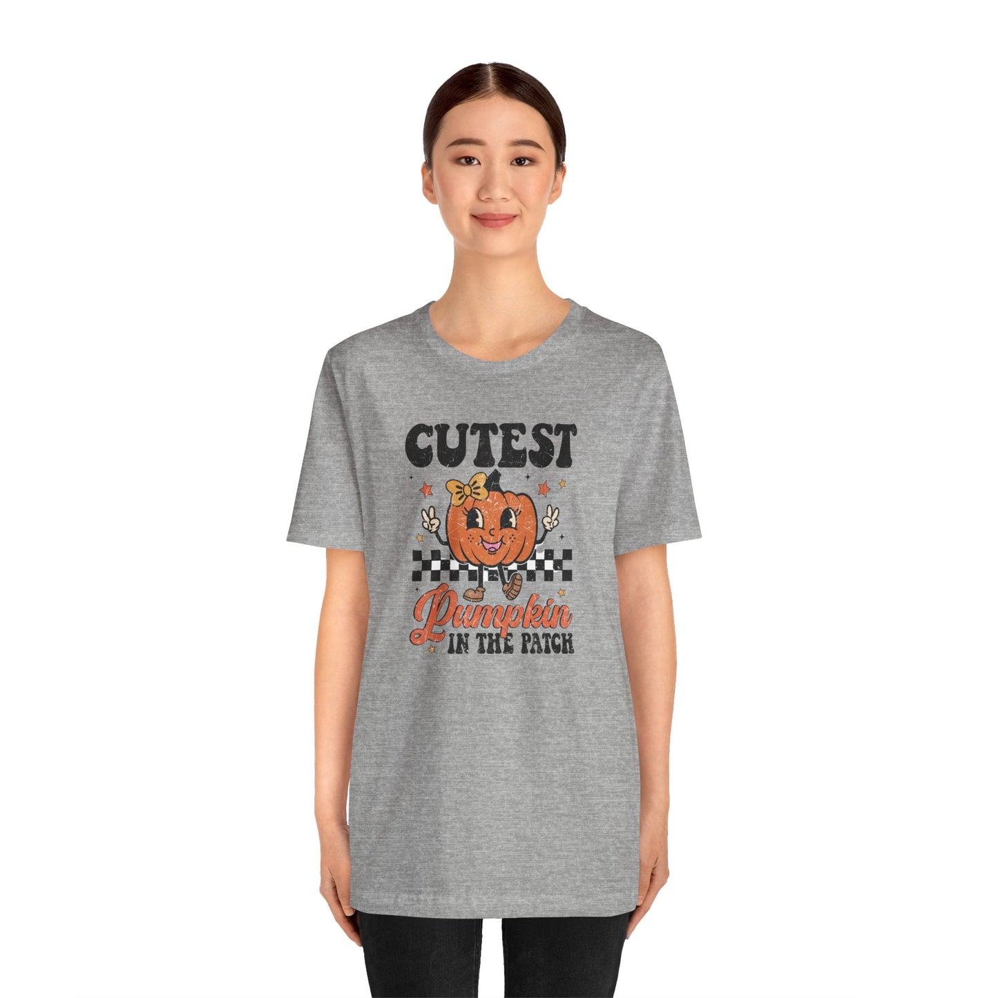 Cute Pumpkin Patch Tee - Fall Fashion, Halloween Shirt, Unisex Pumpkin Tee, Funny Graphic T-Shirt, Holiday Apparel