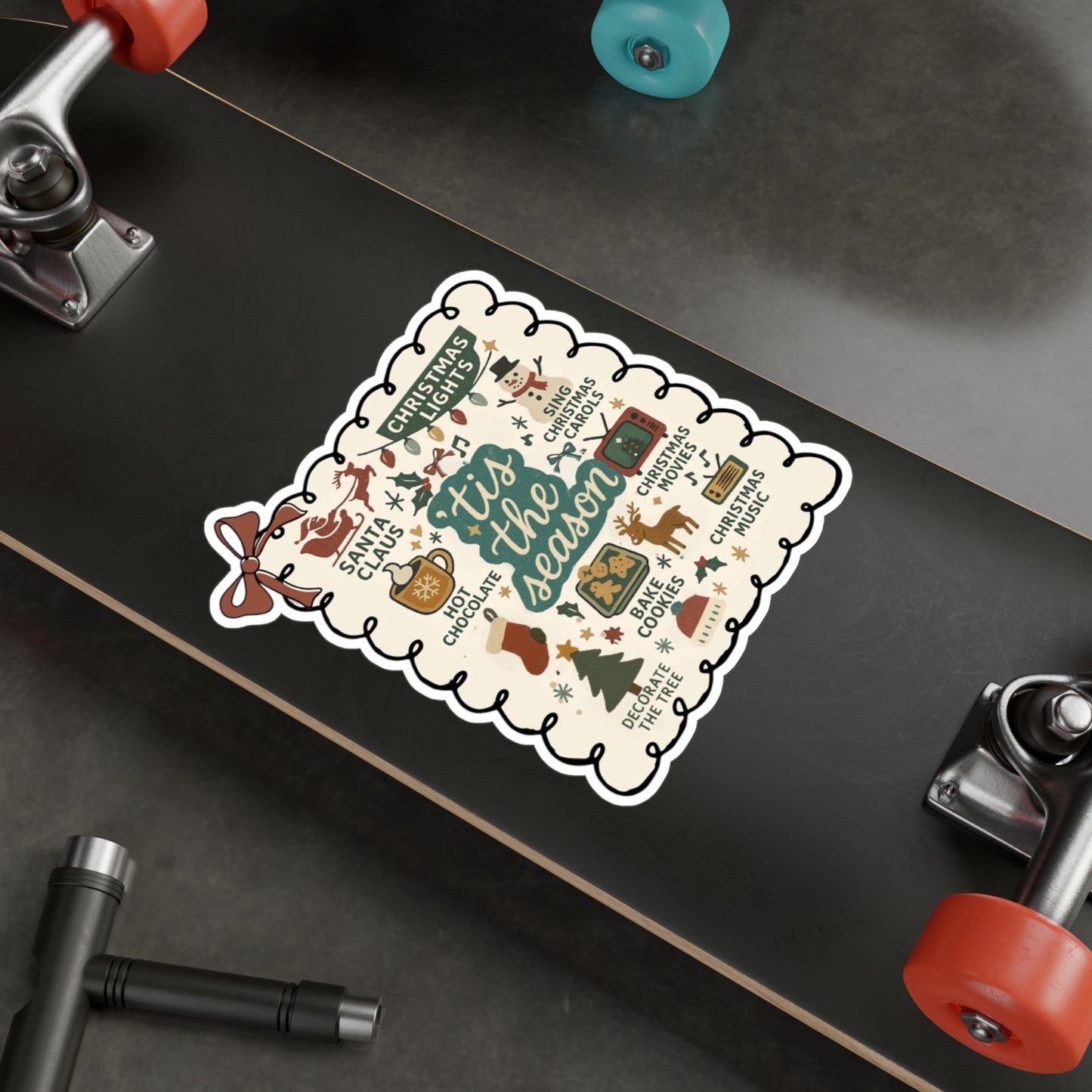 All Things Christmas Vinyl Decal