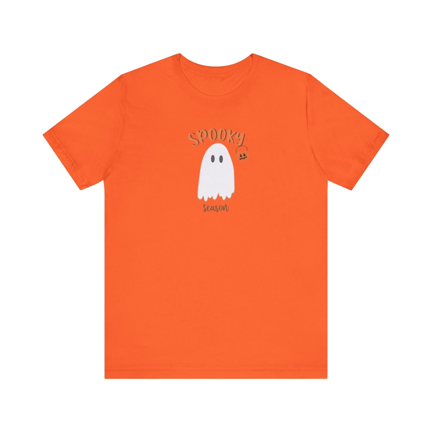 Spooky Ghost Unisex Tee, Halloween Shirt, Cute Ghost T-Shirt, Casual Halloween Outfit, Fun Gift for Ghost Lovers