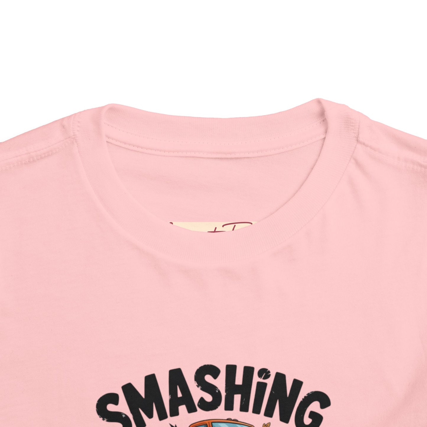 Toddler Smashing Pumpkins Tee - Adorable 'Smashing Pumpkins' Graphic, Perfect for Fall, Halloween, Kids' Costume, Pumpkin Patch