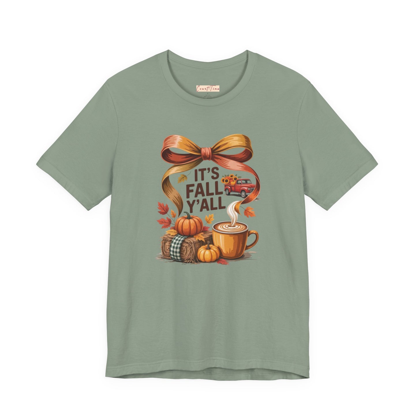 Its Fall Yall Ribbon Tee