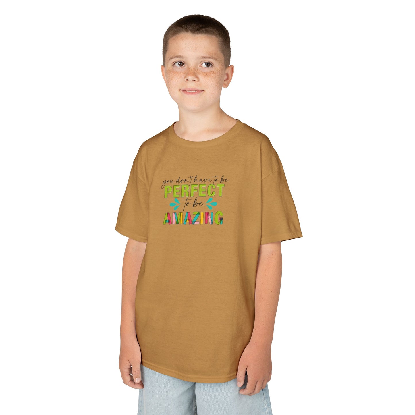 You're Amazing Motivational Kids Shirt, Perfect Gift for Birthdays, Encouragement Wear, Kids Clothing, Cute Graphic Tee