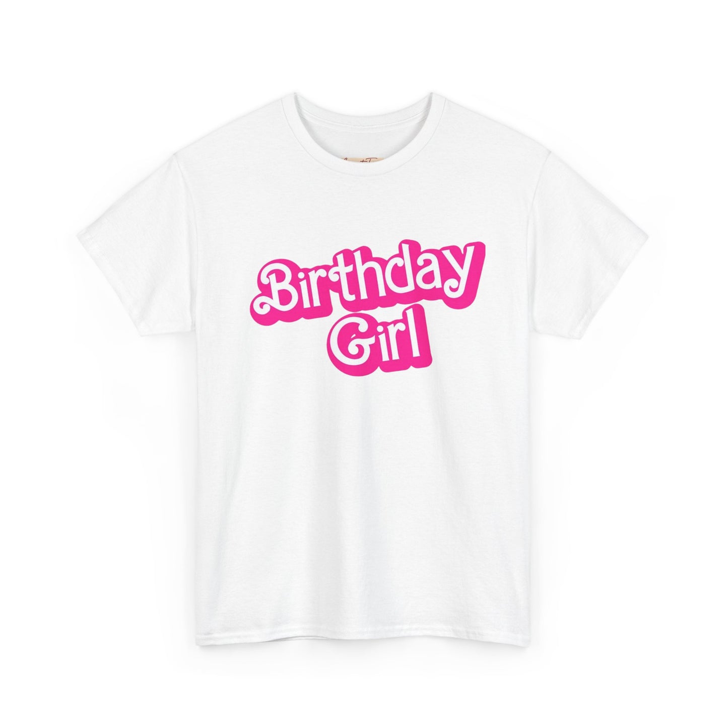Birthday Girl Unisex Heavy Cotton Tee, Fun Party Tee, Birthday Celebration Shirt, Gift for Birthday Girl, Lounge Wear, Trendy Casual Top