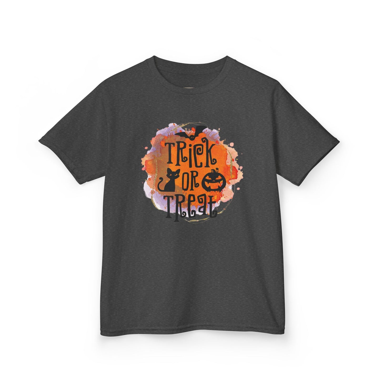 Halloween Kids Tee, Trick or Treat Shirt, Fun Halloween Apparel, Kids Costume Tee, Spooky Season Shirt