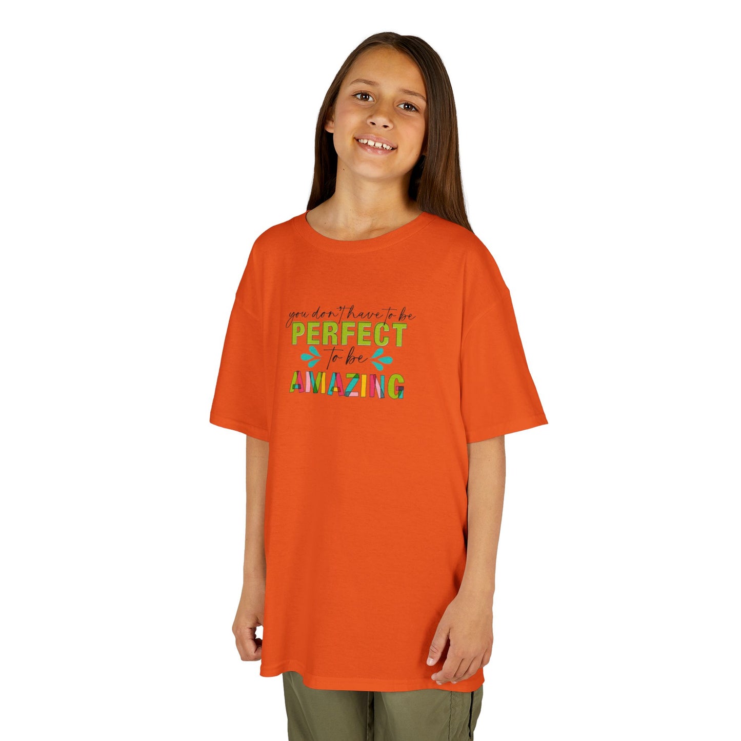 You're Amazing Motivational Kids Shirt, Perfect Gift for Birthdays, Encouragement Wear, Kids Clothing, Cute Graphic Tee