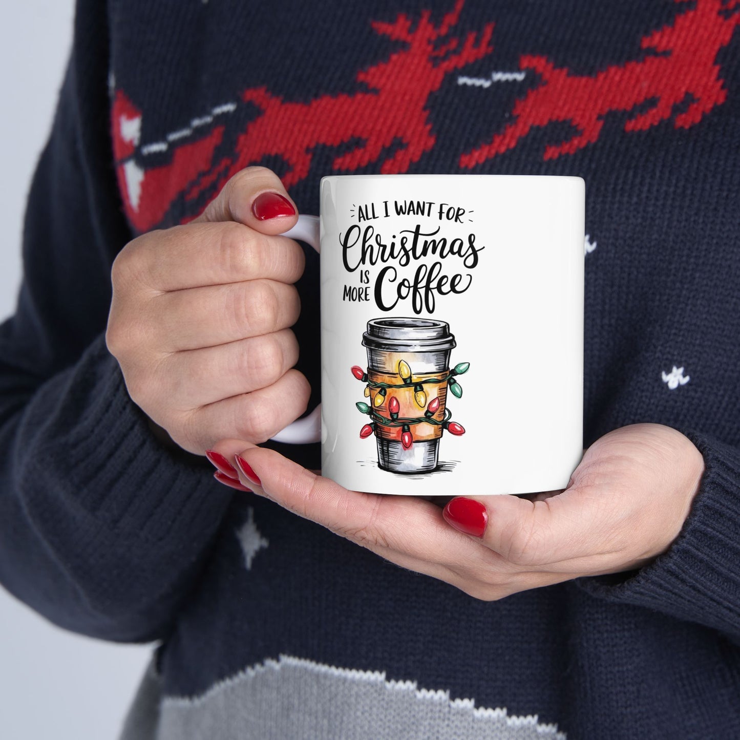 All I Want For Christmas Is Coffee Mug