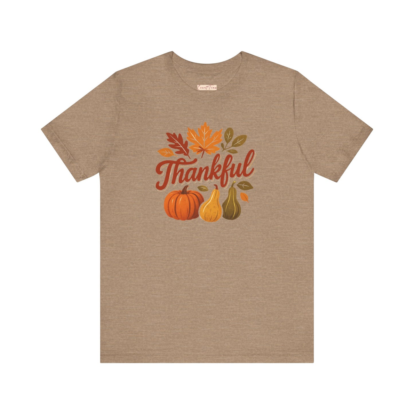 Fall Harvest Thankful Tee, Autumn Shirt, Thanksgiving Gift, Cozy Casual Wear, Unisex Fall Tee, Seasonal Apparel