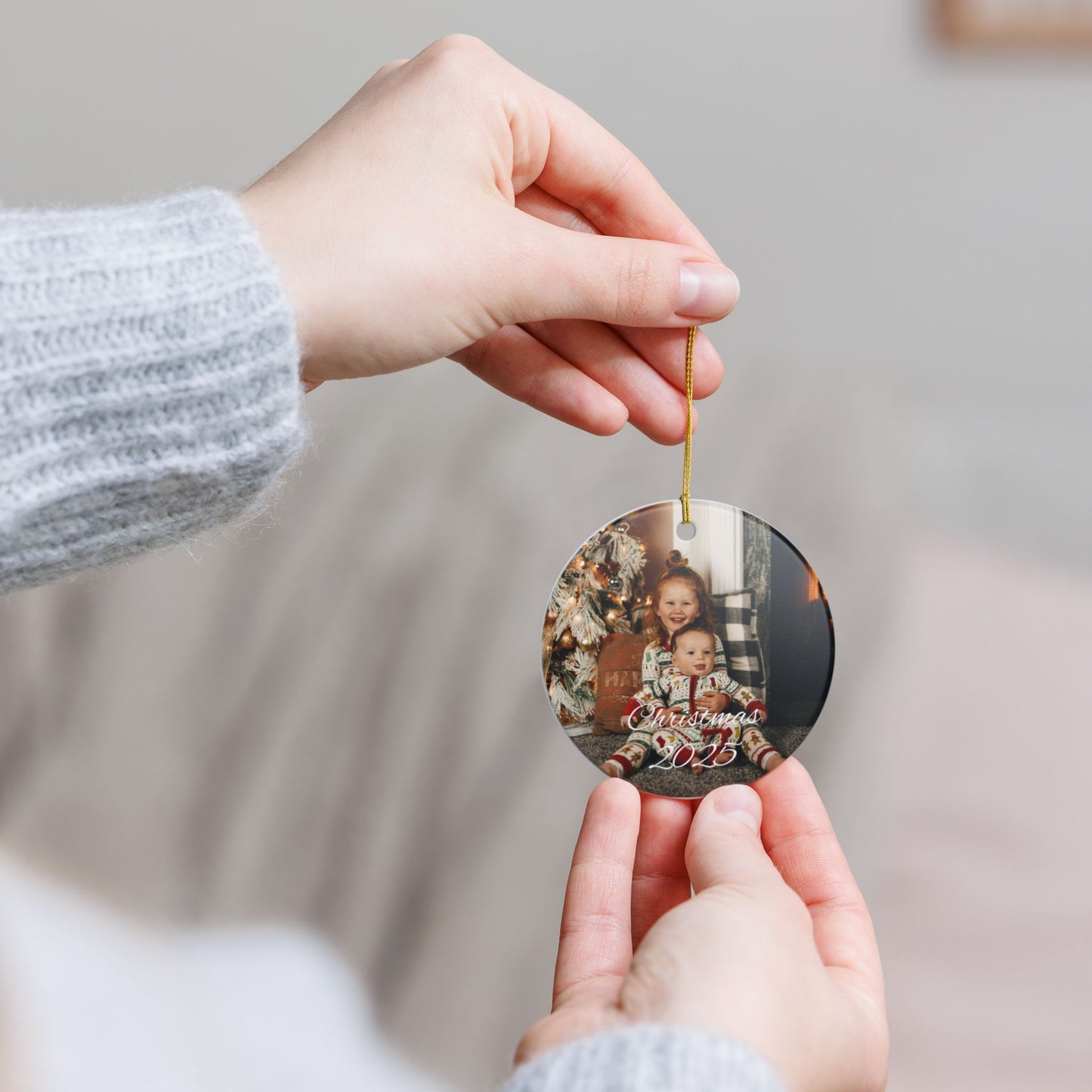 Custom Christmas Ornament