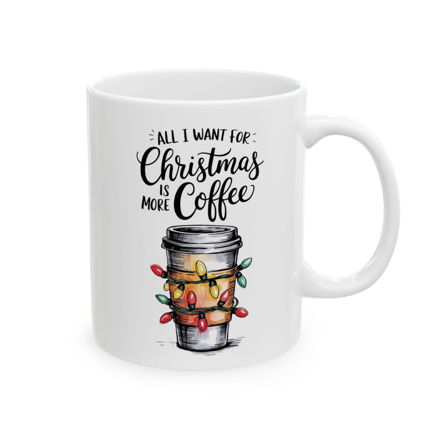 All I Want For Christmas Is Coffee Mug