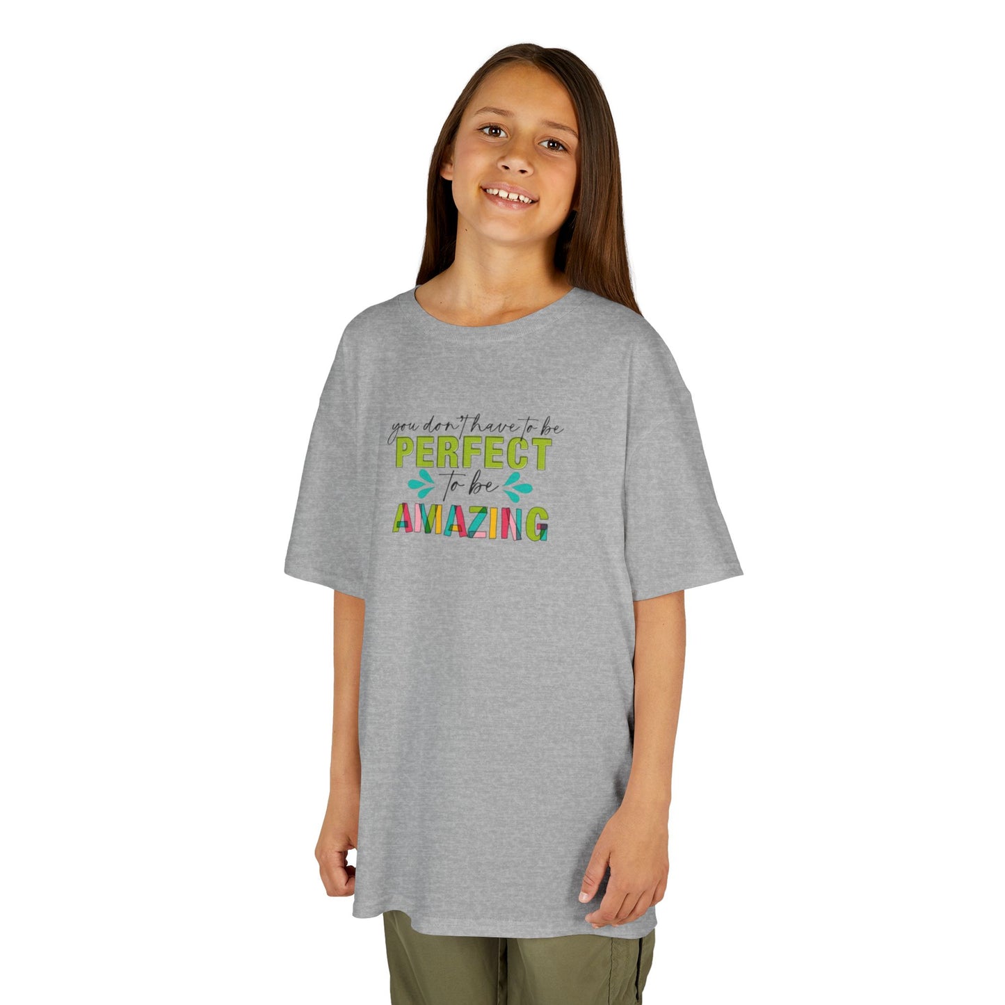 You're Amazing Motivational Kids Shirt, Perfect Gift for Birthdays, Encouragement Wear, Kids Clothing, Cute Graphic Tee