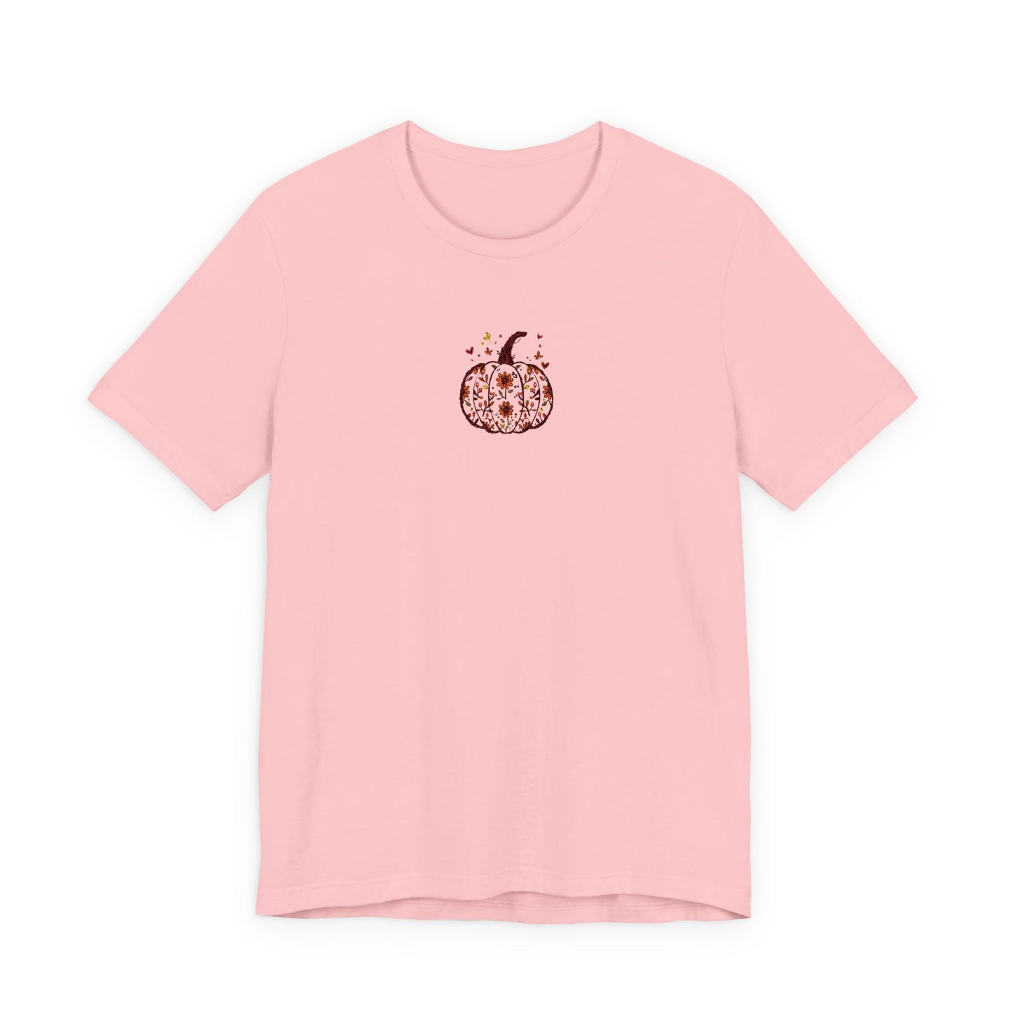 Pumpkin Embroidered Tee