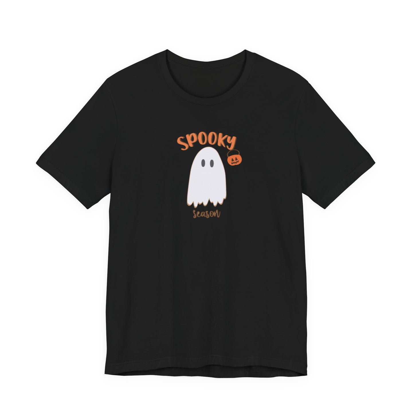 Spooky Ghost Unisex Tee, Halloween Shirt, Cute Ghost T-Shirt, Casual Halloween Outfit, Fun Gift for Ghost Lovers