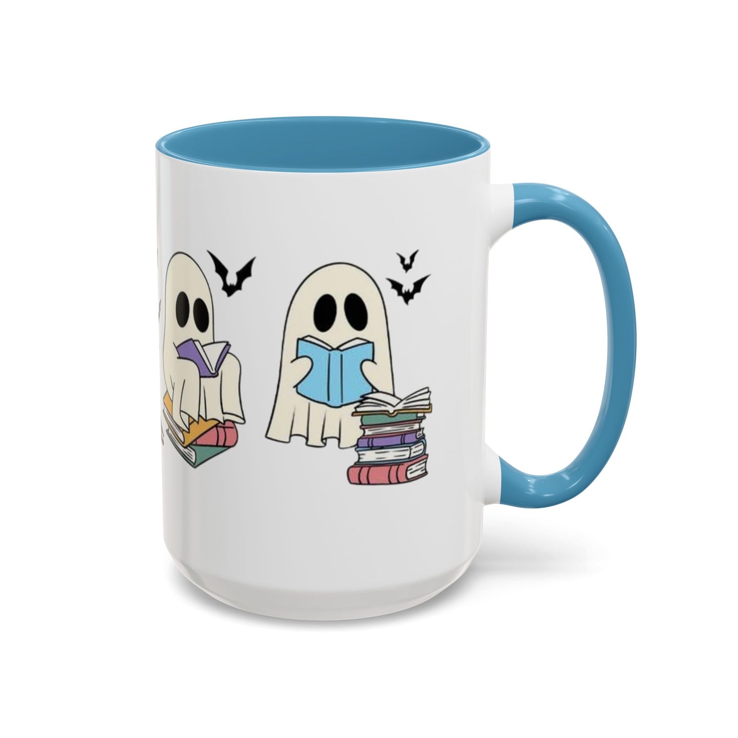 Ghostly Book Lover Coffee Mug - Spooky Reading Gift for Halloween, Literary Enthusiasts, Bookworm Accessories, Cute Ghost Mug, [...]