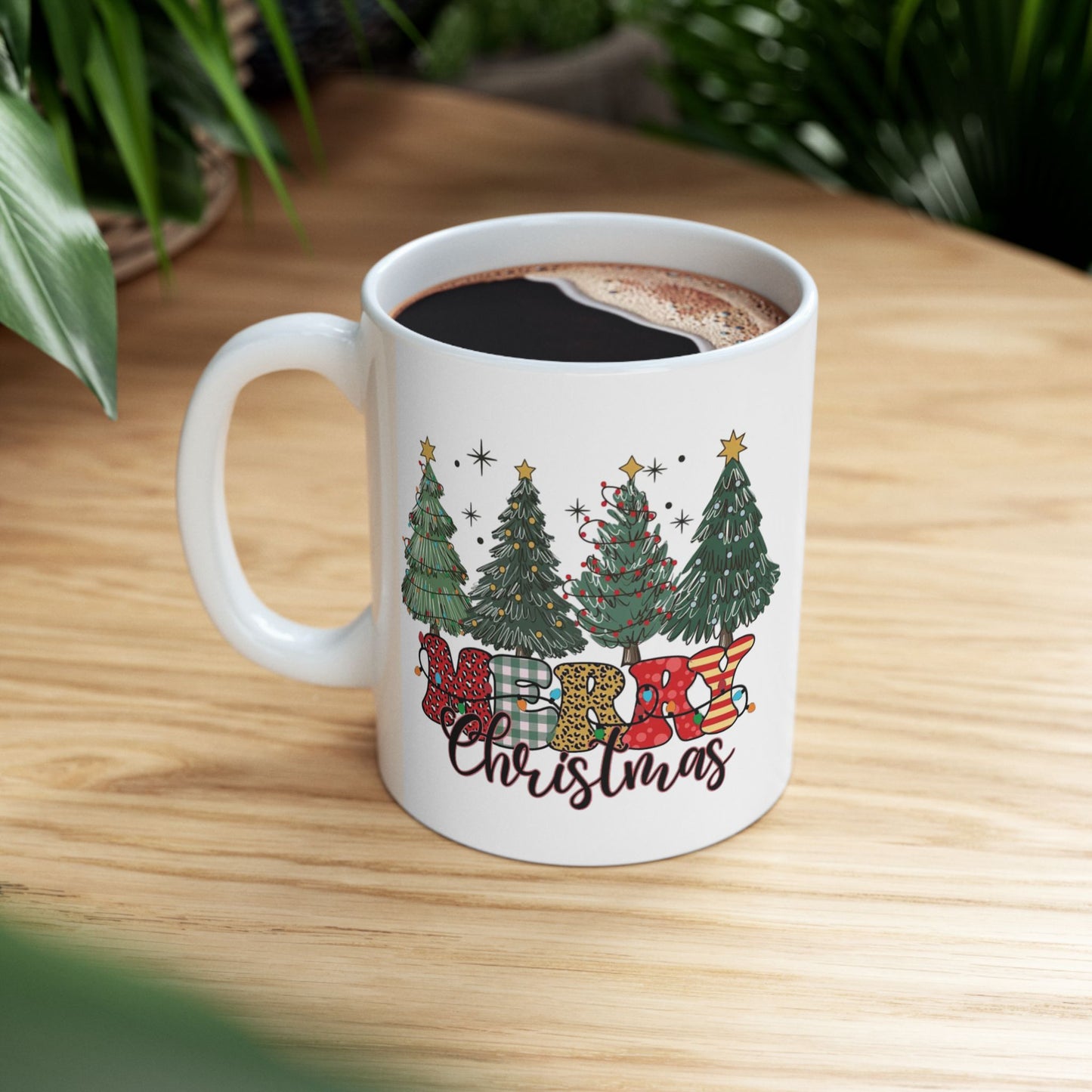 Festive Christmas Mug - Holiday Drinkware, Perfect Gift for Christmas, Seasonal Decor, Hot Cocoa, Winter Celebrations, Cute Holiday Design