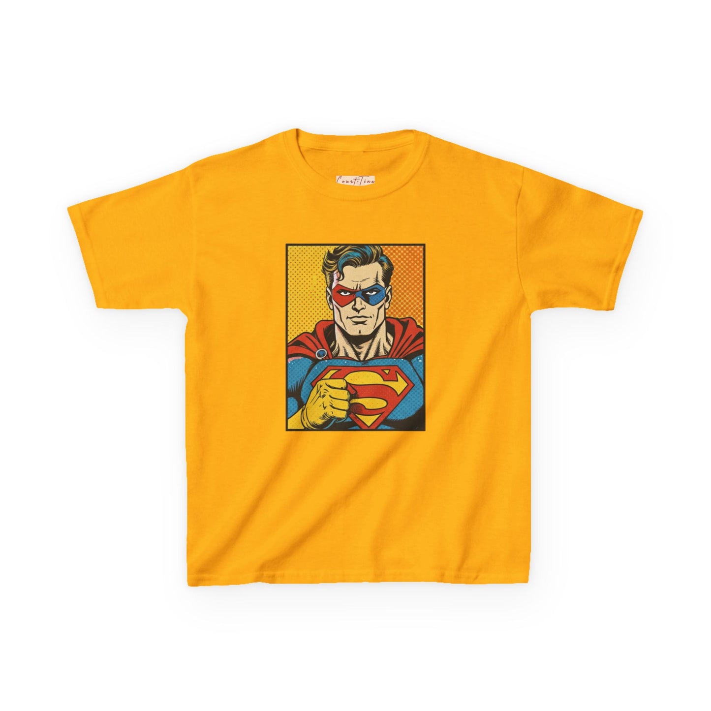 Superhero Kids Tee Shirt, Comic Book Kids Shirt, Fun Kids Apparel, Birthday Gift for Boys, Graphic Tee for Kids