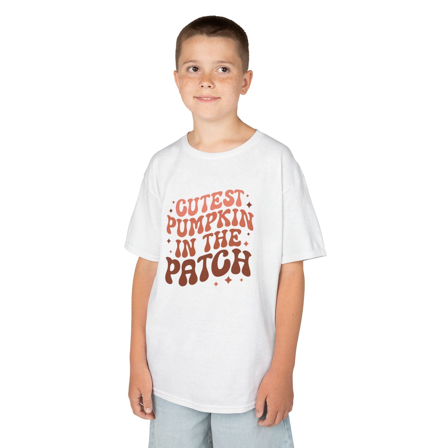 Cutest Pumpkin Kids Tee, Fall T-Shirt, Halloween Shirt, Kids Pumpkin Patch Top, Thanksgiving Apparel