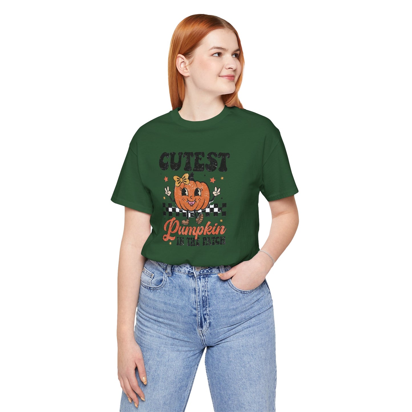 Cute Pumpkin Patch Tee - Fall Fashion, Halloween Shirt, Unisex Pumpkin Tee, Funny Graphic T-Shirt, Holiday Apparel
