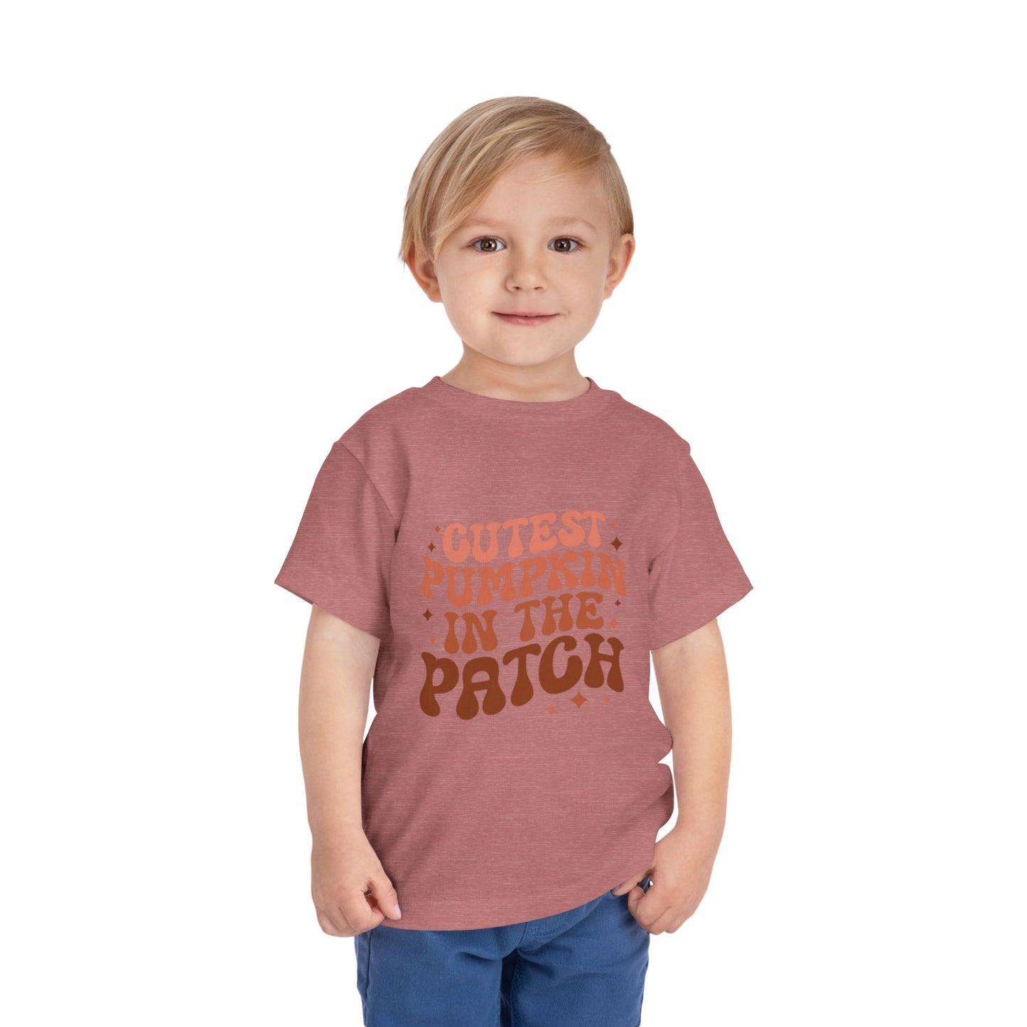 Toddler Short Sleeve Tee - Cutest Pumpkin in the Patch Halloween Top, Fall Apparel, Kids' T-Shirt, Pumpkin Patch Shirt, Toddler [...]