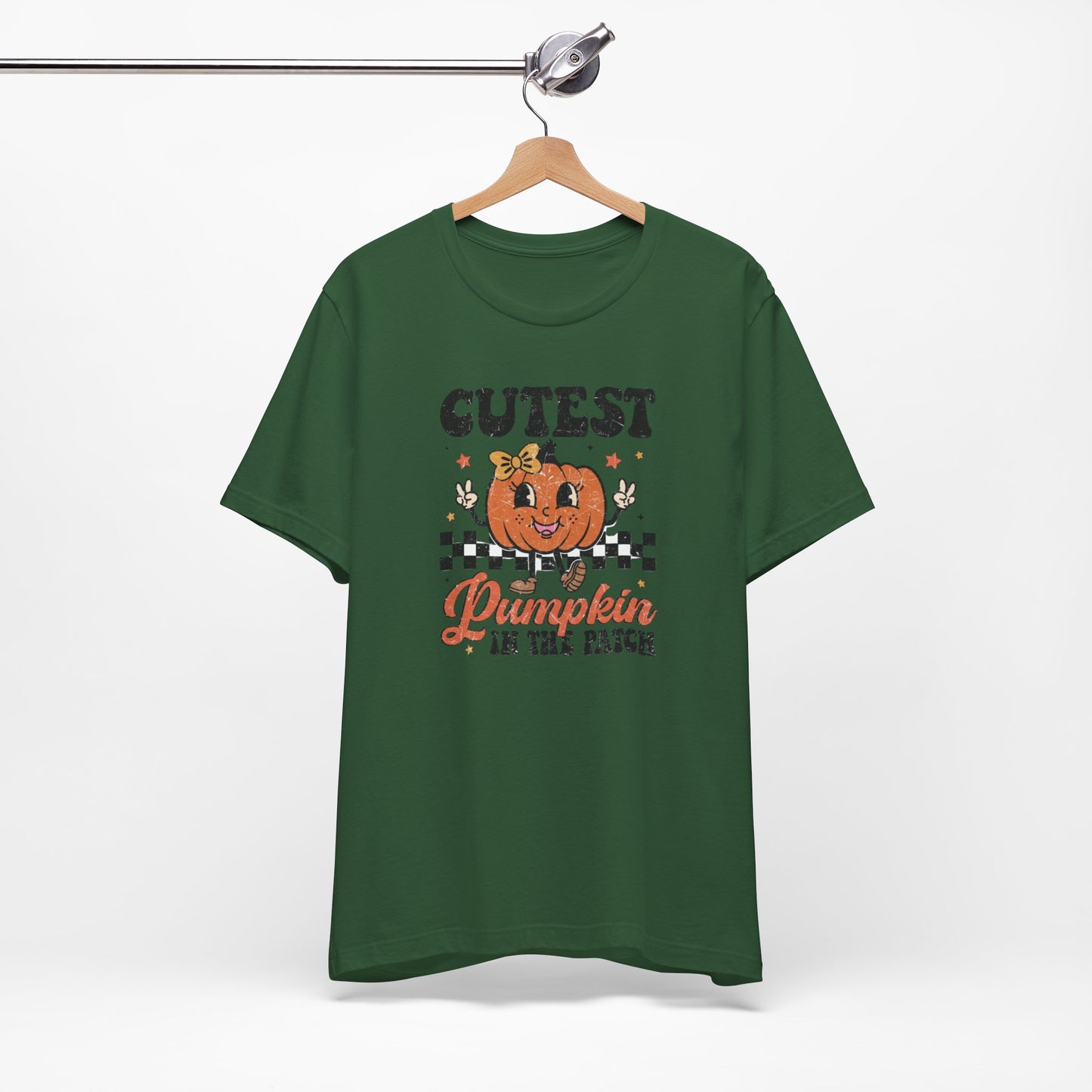 Cute Pumpkin Patch Tee - Fall Fashion, Halloween Shirt, Unisex Pumpkin Tee, Funny Graphic T-Shirt, Holiday Apparel
