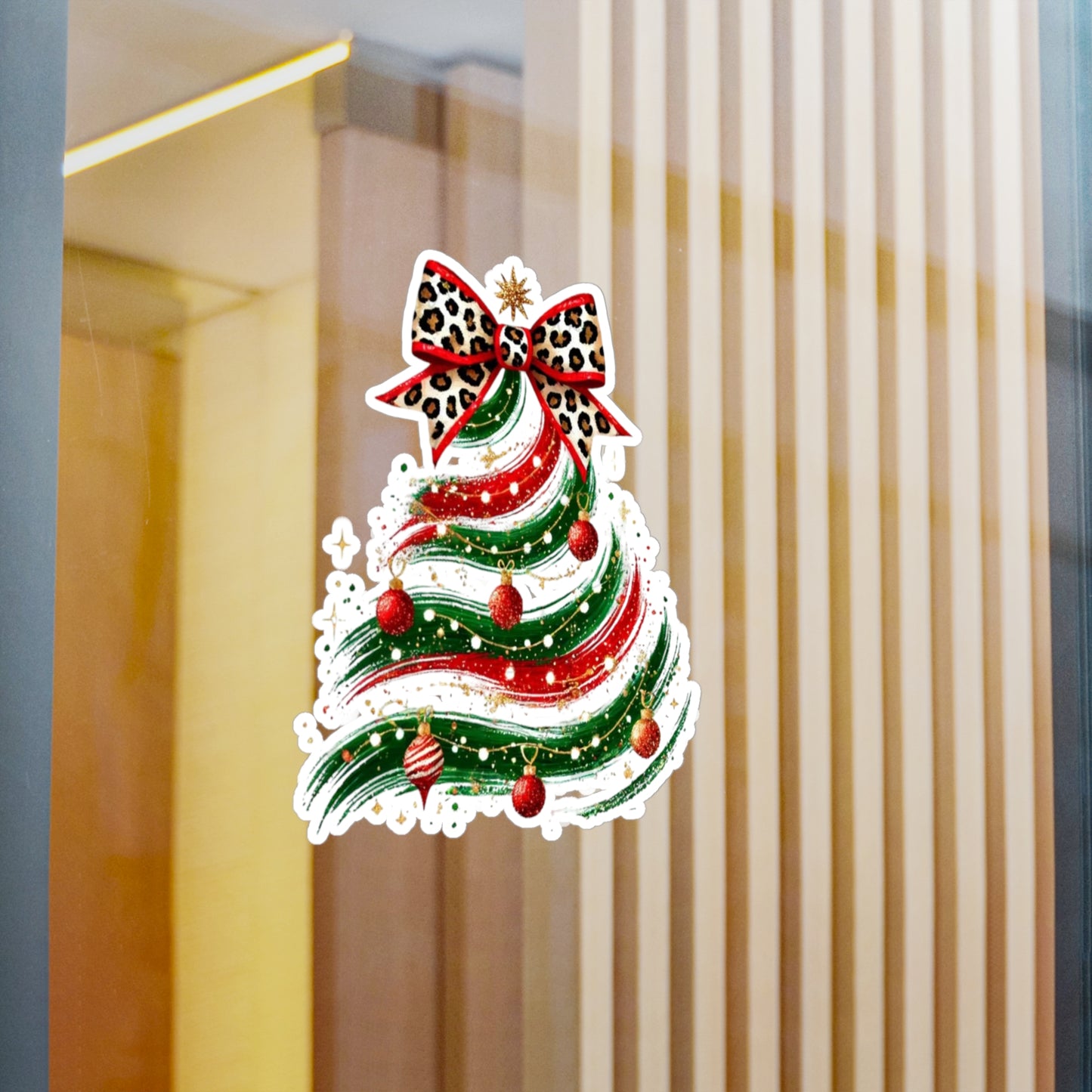 Festive Christmas Vinyl Decals