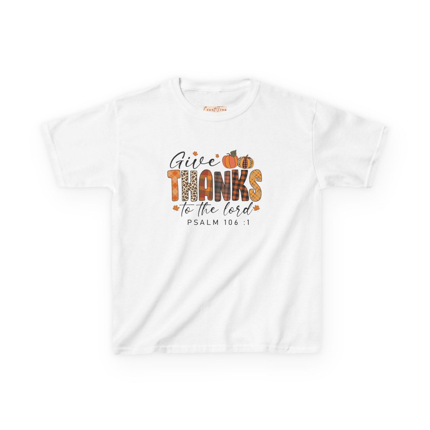 Give Thanks Kids Tee