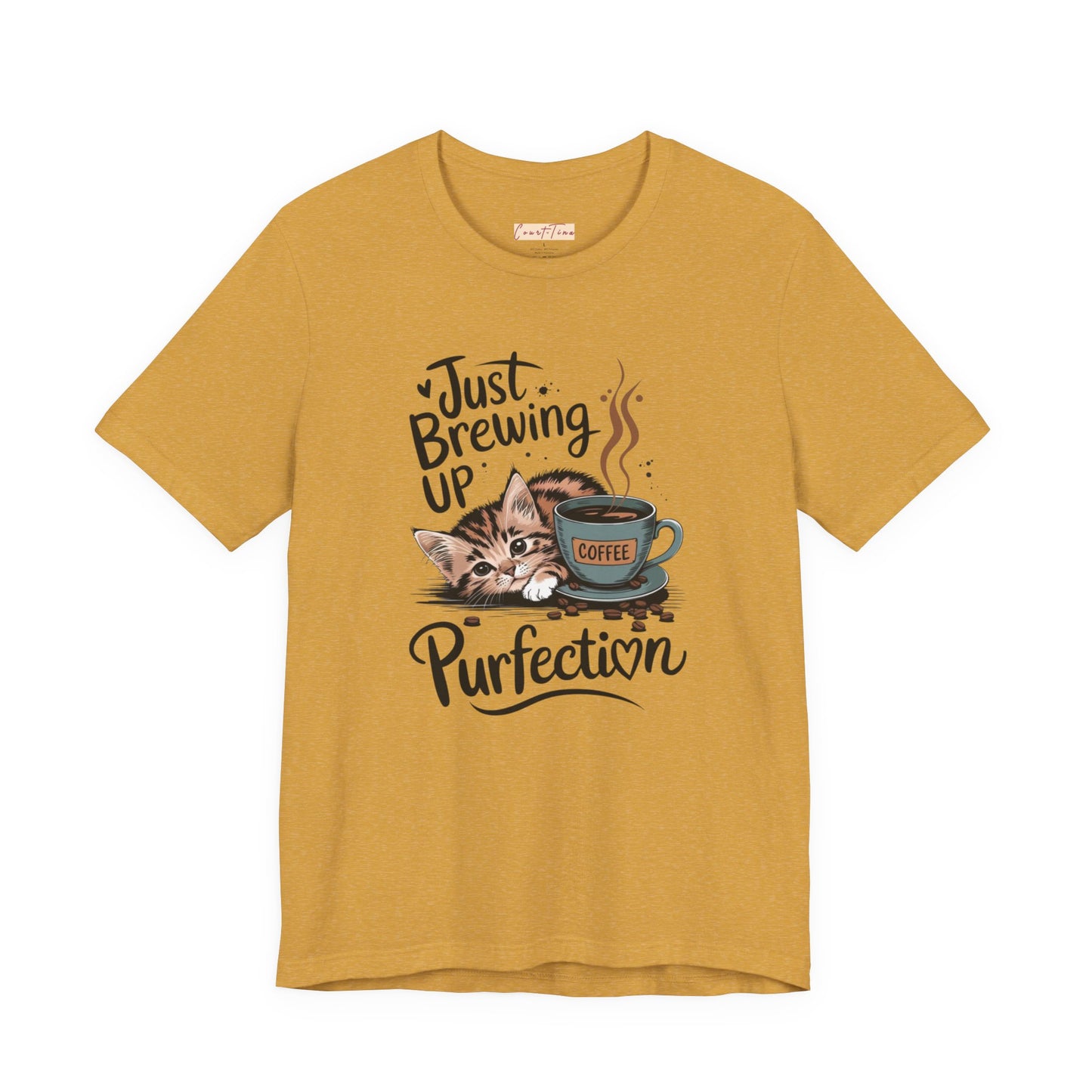 Cute Cat Coffee Tee