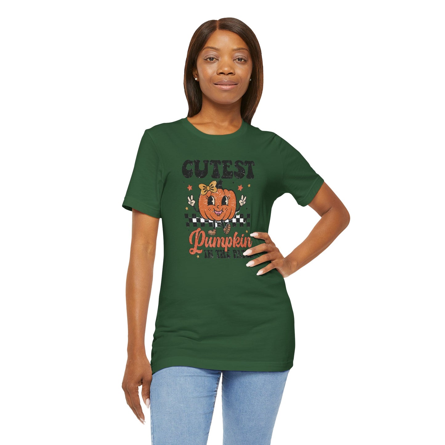 Cute Pumpkin Patch Tee - Fall Fashion, Halloween Shirt, Unisex Pumpkin Tee, Funny Graphic T-Shirt, Holiday Apparel