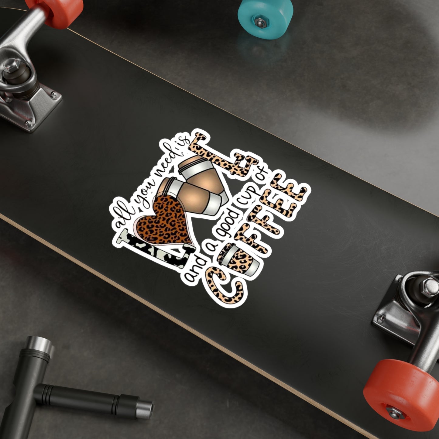 Coffee Lover's Kiss-Cut Vinyl Decals