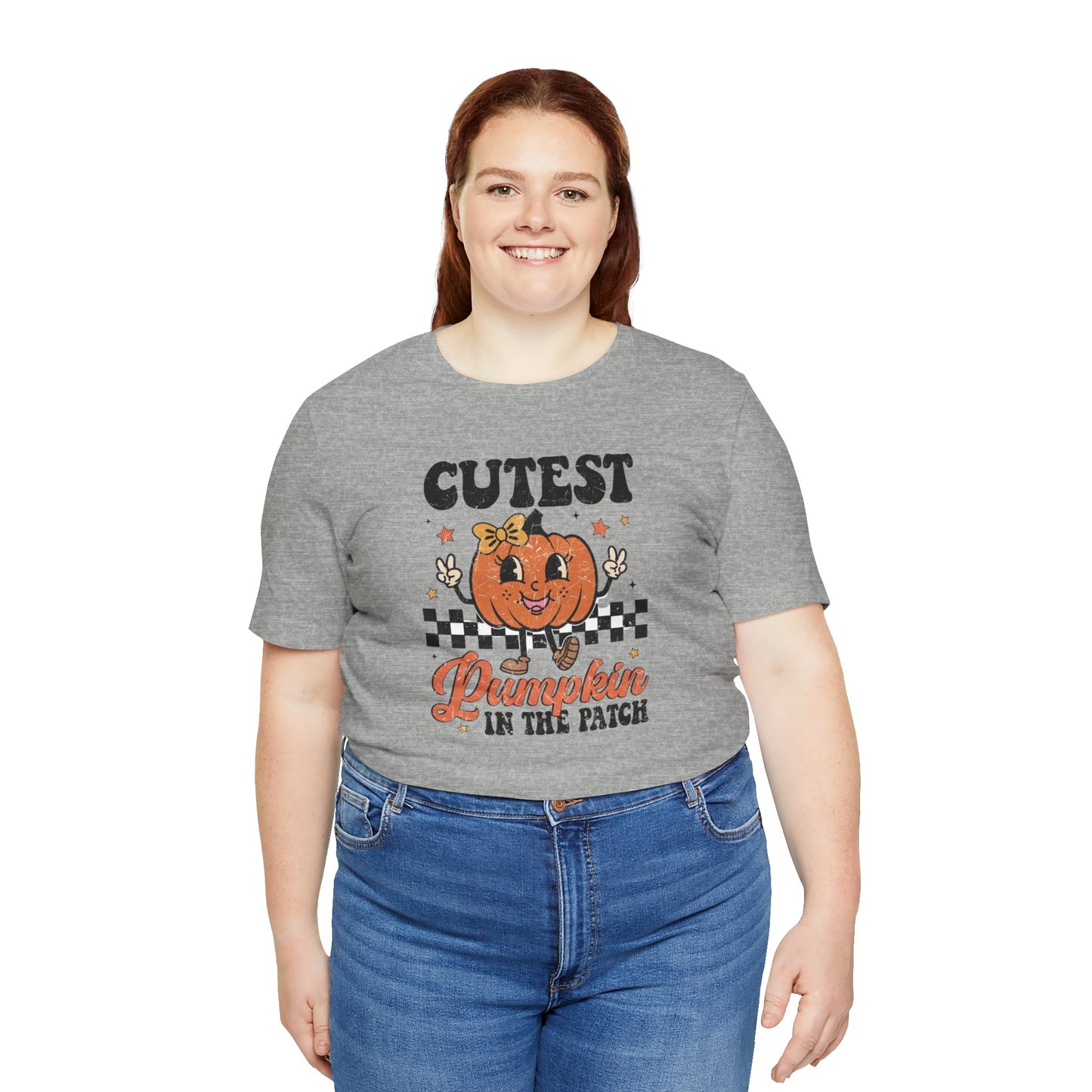 Cute Pumpkin Patch Tee - Fall Fashion, Halloween Shirt, Unisex Pumpkin Tee, Funny Graphic T-Shirt, Holiday Apparel
