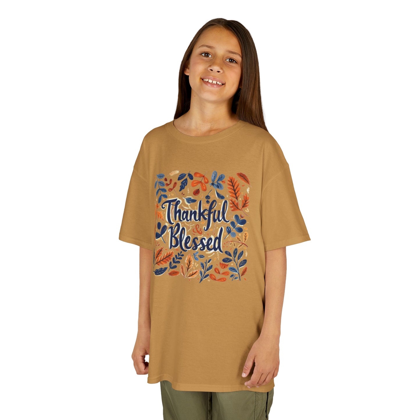 Thankful & Blessed Kids Tee