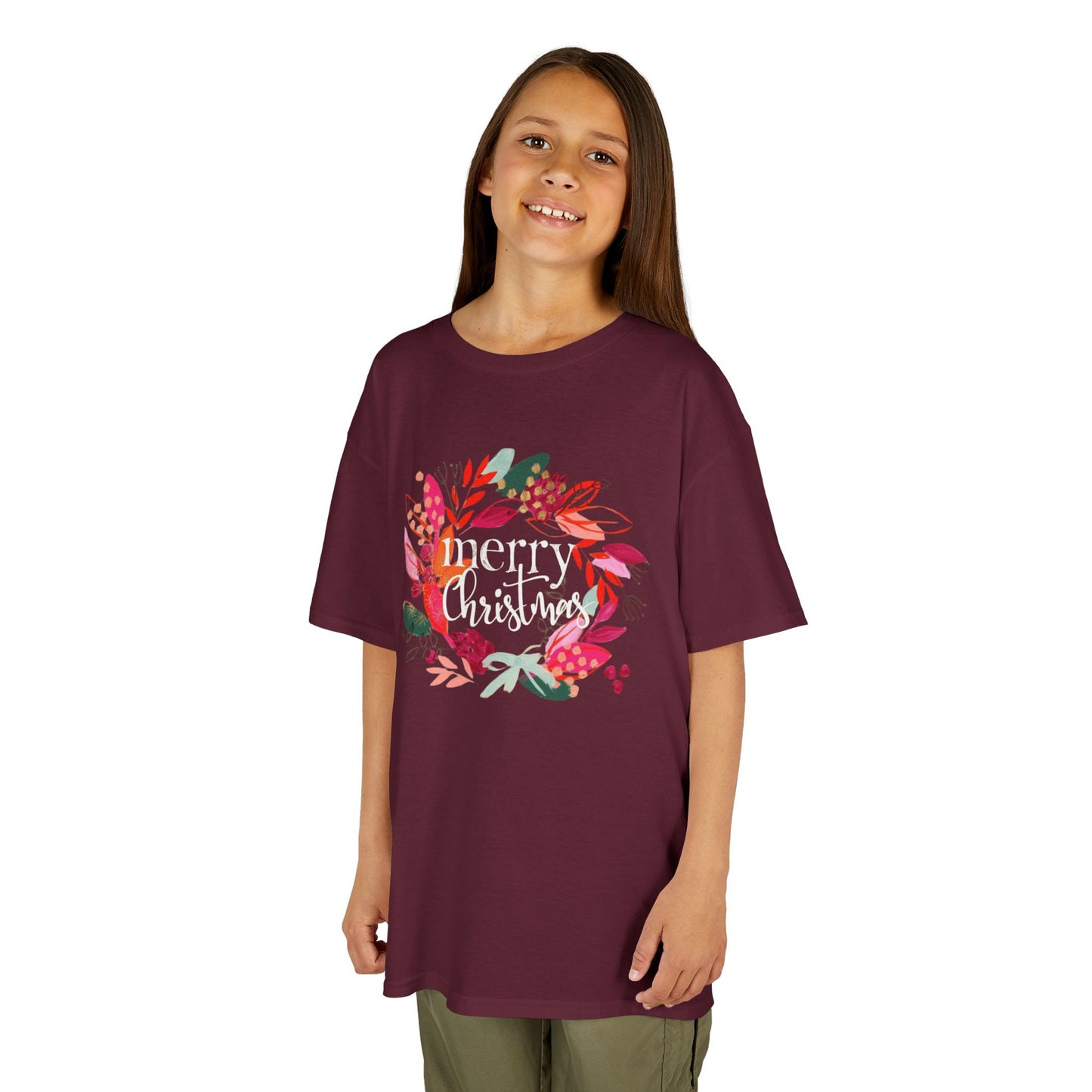 Christmas Kids Tee, Merry Christmas Shirt, Holiday Gift, Kids Apparel, Festive T-Shirt, Winter Fashion