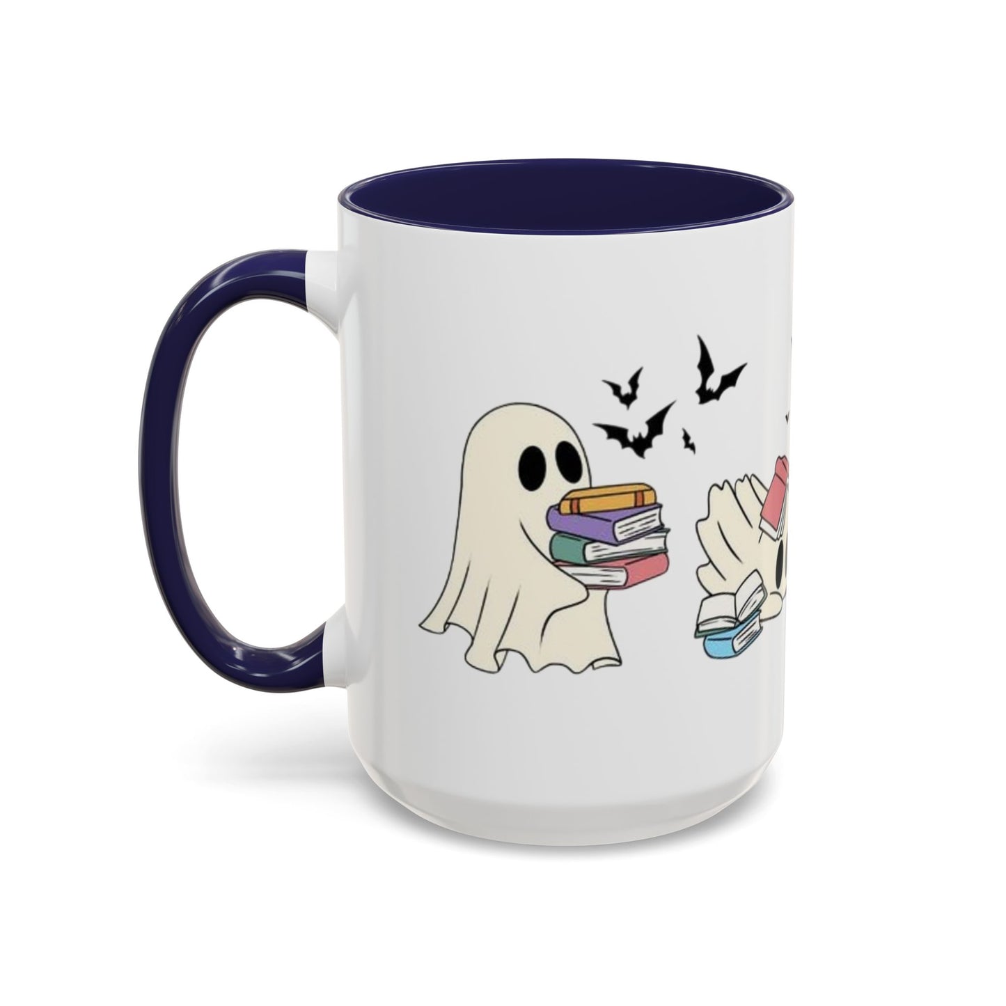 Ghostly Book Lover Coffee Mug - Spooky Reading Gift for Halloween, Literary Enthusiasts, Bookworm Accessories, Cute Ghost Mug, [...]