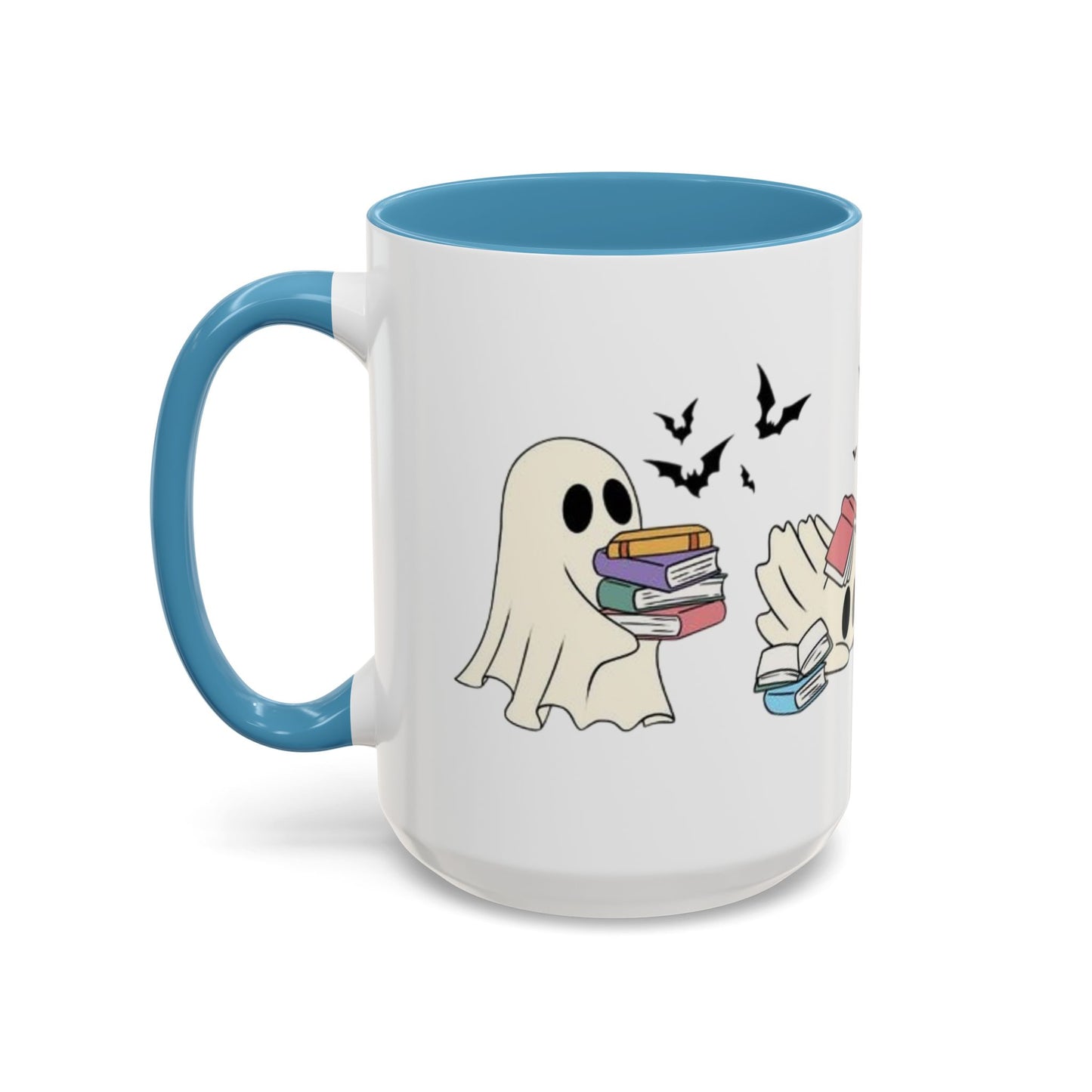 Ghostly Book Lover Coffee Mug - Spooky Reading Gift for Halloween, Literary Enthusiasts, Bookworm Accessories, Cute Ghost Mug, [...]
