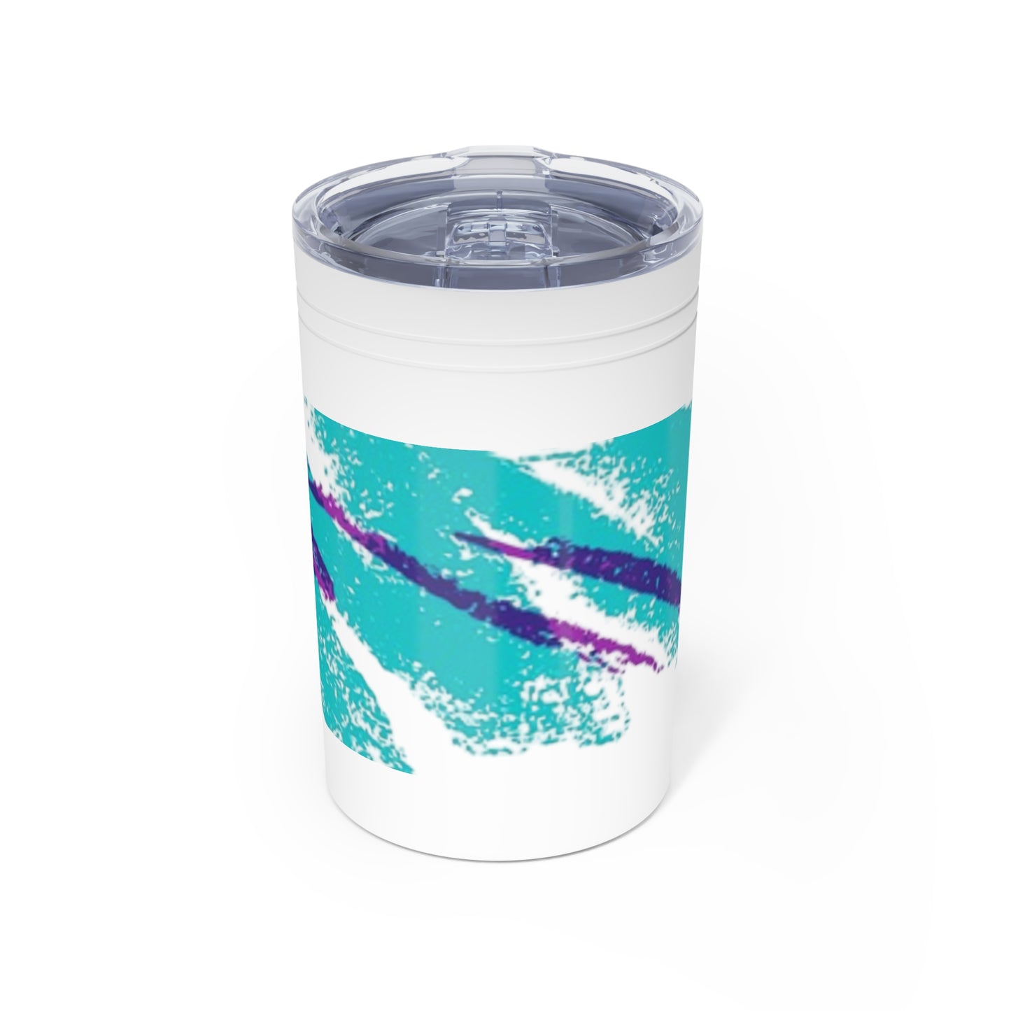 Retro Vibrant Insulated Tumbler, 11oz | Colorful Travel Mug, Gift for Her, Coffee Tumbler, Summer Vibes, Eco-Friendly Drinkware